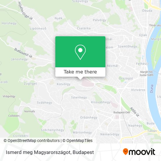 Ismerd meg Magyarországot map