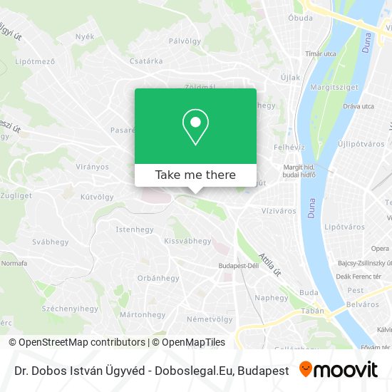 Dr. Dobos István Ügyvéd - Doboslegal.Eu map