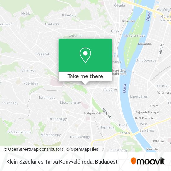 Klein-Szedlár és Társa Könyvelőiroda map