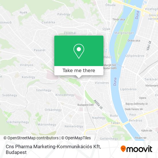 Cns Pharma Marketing-Kommunikációs Kft map