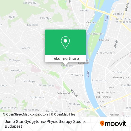 Jump Star Gyógytorna-Physiotherapy Studio map