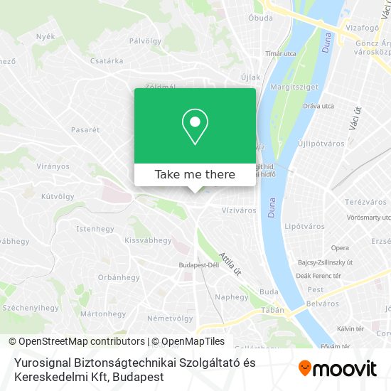 Yurosignal Biztonságtechnikai Szolgáltató és Kereskedelmi Kft map