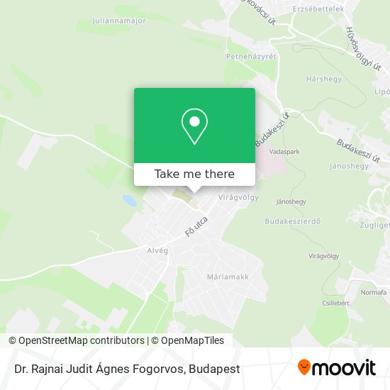 Dr. Rajnai Judit Ágnes Fogorvos map