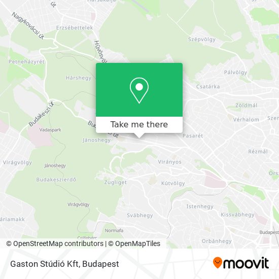 Gaston Stúdió Kft map