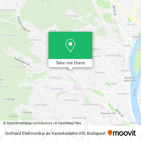 Gothárd Elektronikai és Kereskedelmi Kft map