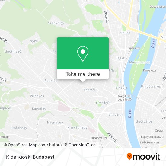 Kids Kiosk map