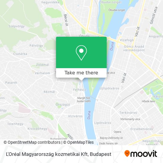 L'Oréal Magyarország kozmetikai Kft map