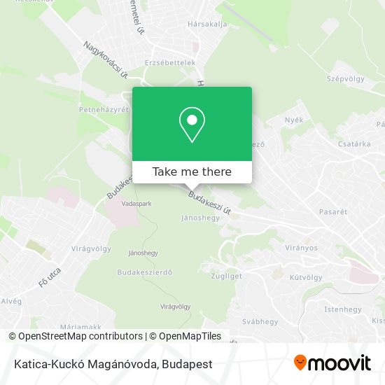 Katica-Kuckó Magánóvoda map