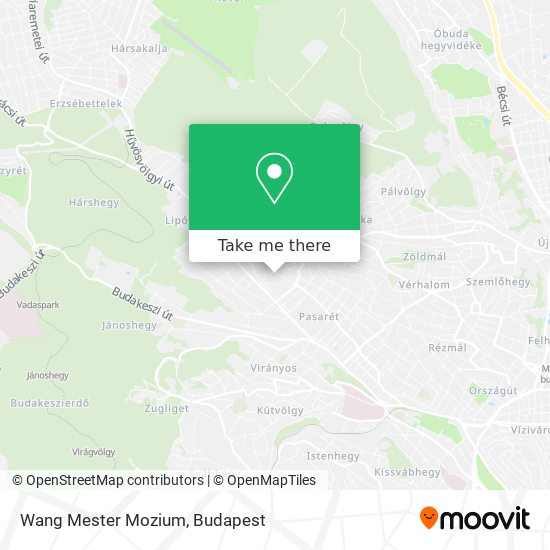 Wang Mester Mozium map