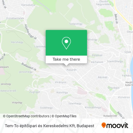 Tem-To építőipari és Kereskedelmi Kft map