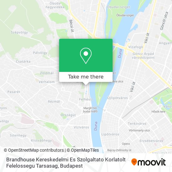 Brandhouse Kereskedelmi Es Szolgaltato Korlatolt Felelossegu Tarsasag map