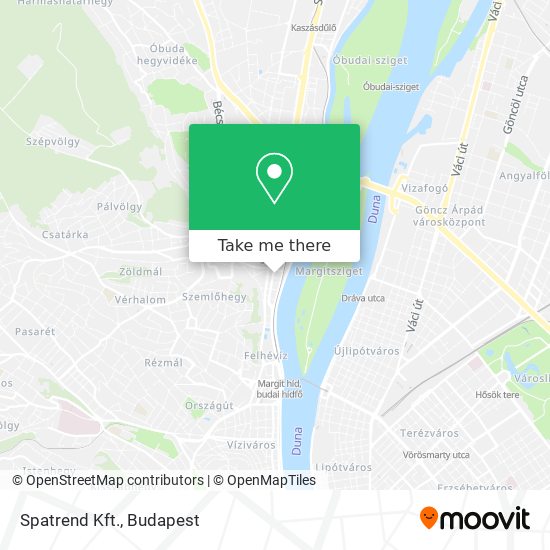 Spatrend Kft. map