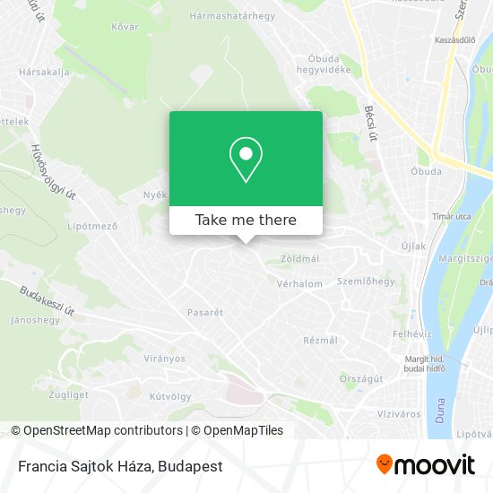 Francia Sajtok Háza map