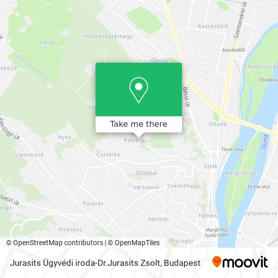 Jurasits Ügyvédi iroda-Dr.Jurasits Zsolt map