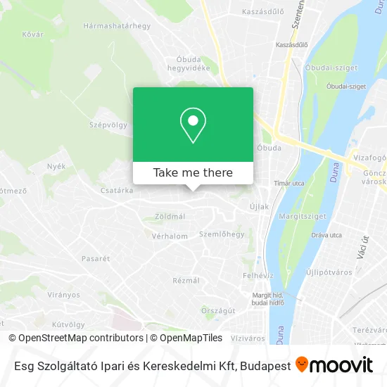 Esg Szolgáltató Ipari és Kereskedelmi Kft map