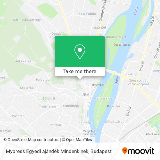 Mypress Egyedi ajándék Mindenkinek map
