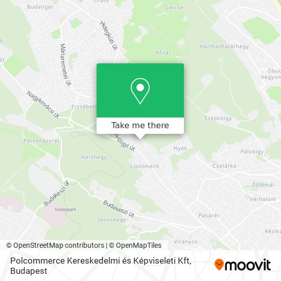 Polcommerce Kereskedelmi és Képviseleti Kft map