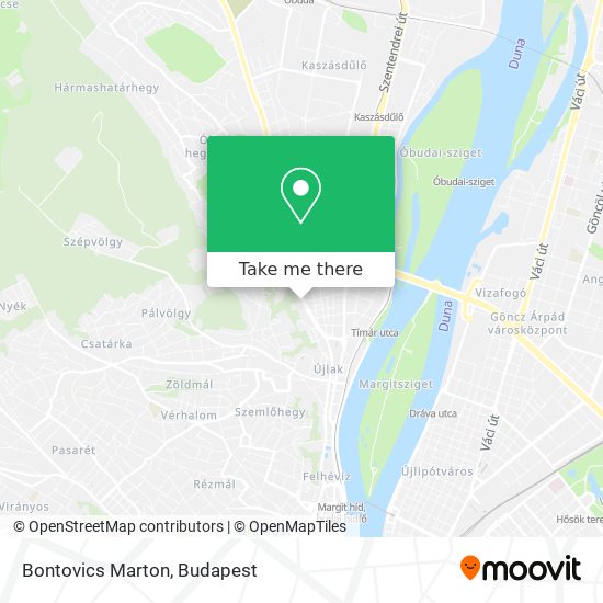 Bontovics Marton map