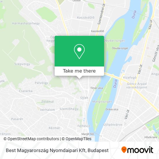 Best Magyarország Nyomdaipari Kft map