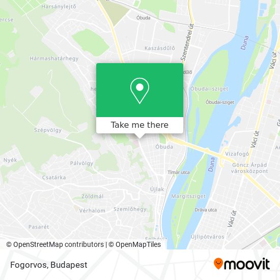 Fogorvos map