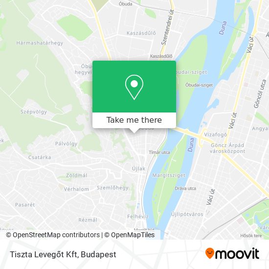 Tiszta Levegőt Kft map