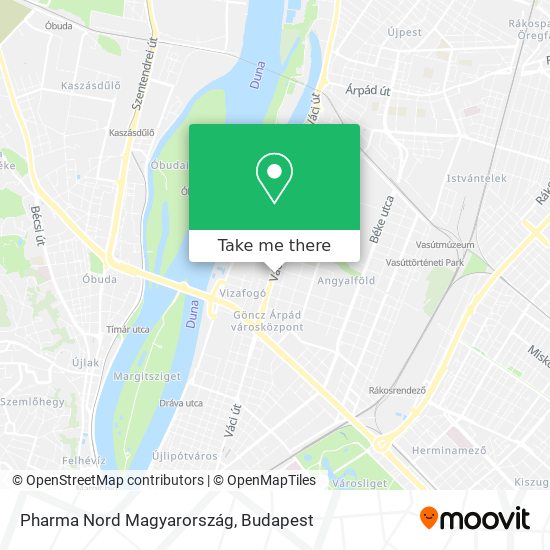 Pharma Nord Magyarország map
