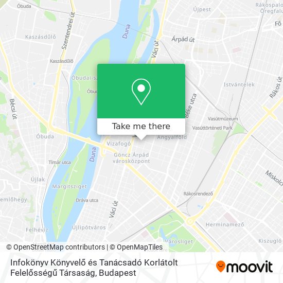 Infokönyv Könyvelő és Tanácsadó Korlátolt Felelősségű Társaság map