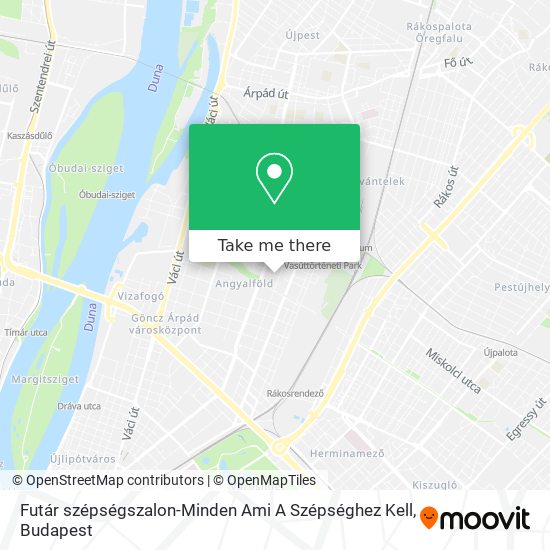 Futár szépségszalon-Minden Ami A Szépséghez Kell map