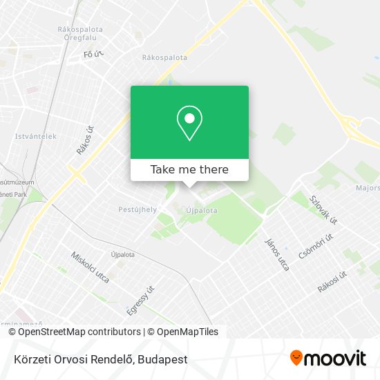 Körzeti Orvosi Rendelő map