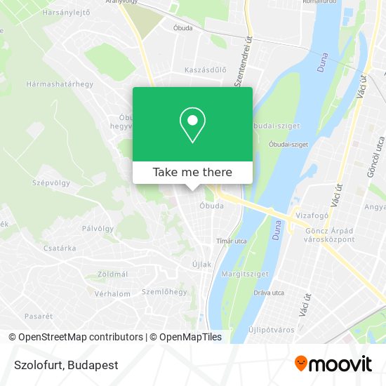 Szolofurt map