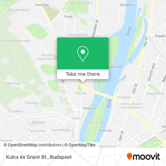 Kulcs és Gravír Bt. map