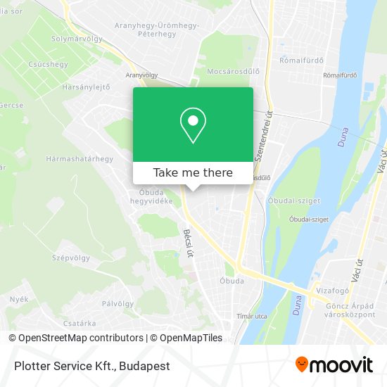 Plotter Service Kft. map