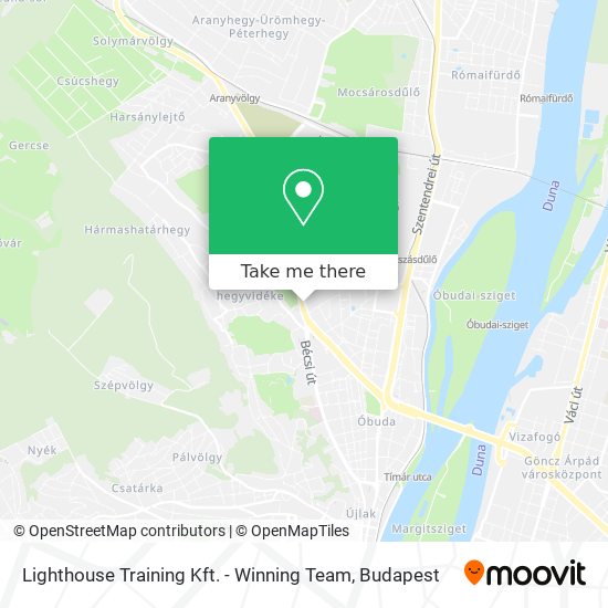 Lighthouse Training Kft. - Winning Team map