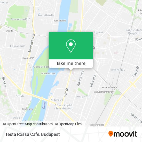 Testa Rossa Cafe map