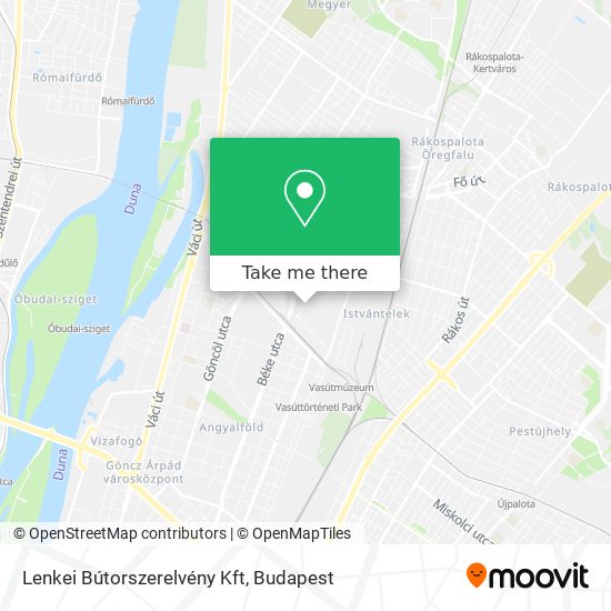 Lenkei Bútorszerelvény Kft map