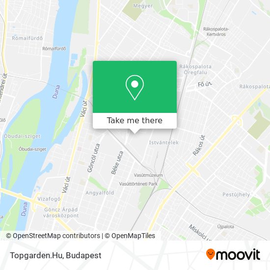 Topgarden.Hu map