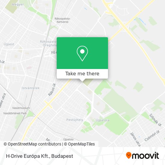 H-Drive Európa Kft. map