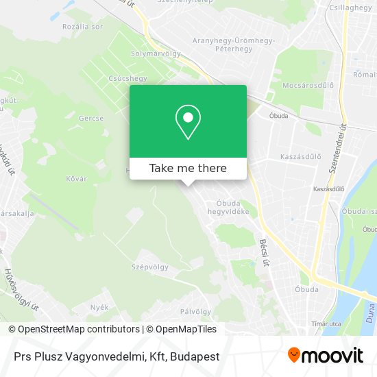 Prs Plusz Vagyonvedelmi, Kft map