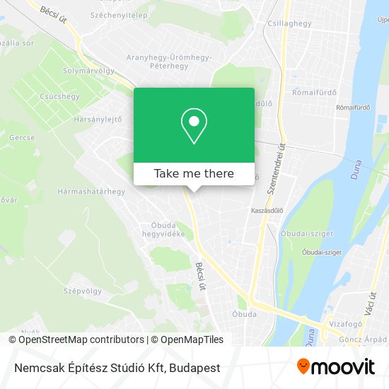 Nemcsak Építész Stúdió Kft map