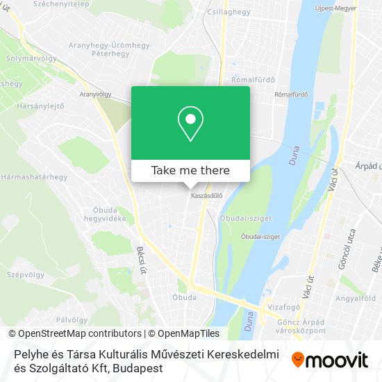 Pelyhe és Társa Kulturális Művészeti Kereskedelmi és Szolgáltató Kft map