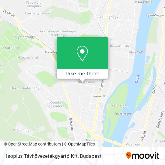 Isoplus Távhővezetékgyártó Kft map