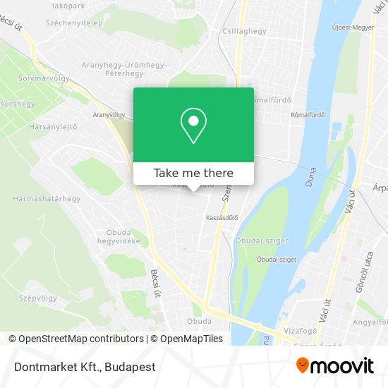 Dontmarket Kft. map