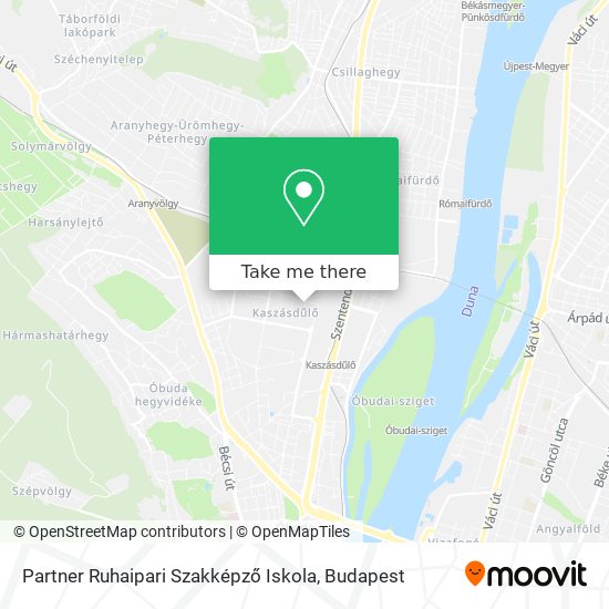 Partner Ruhaipari Szakképző Iskola map