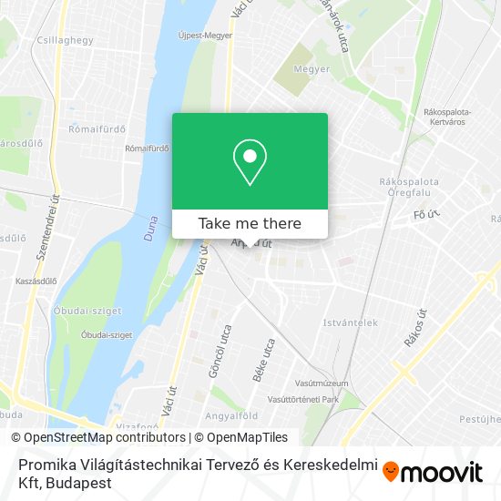Promika Világítástechnikai Tervező és Kereskedelmi Kft map