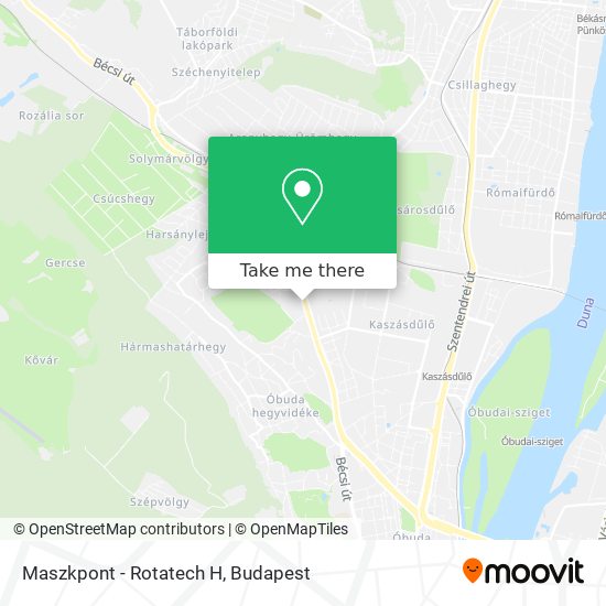 Maszkpont - Rotatech H map