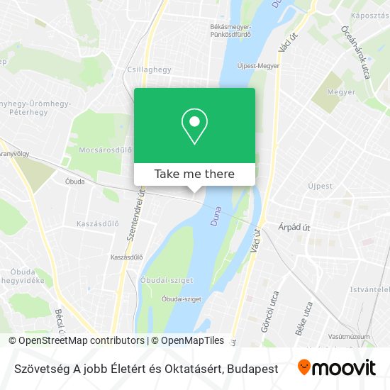 Szövetség A jobb Életért és Oktatásért map