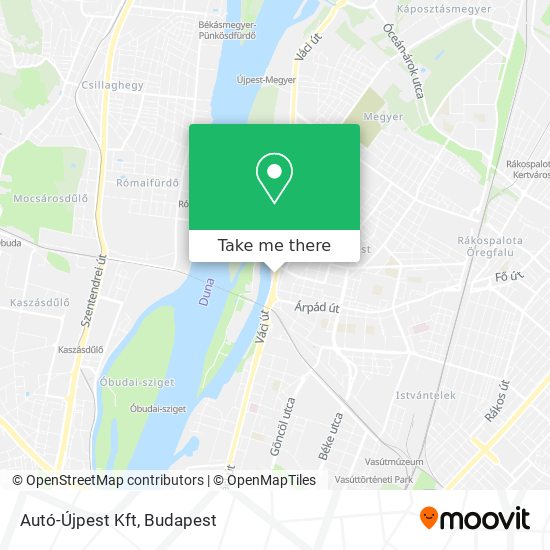 Autó-Újpest Kft map