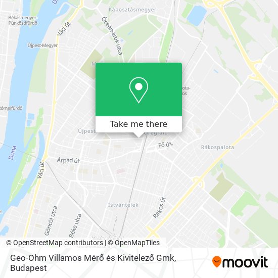 Geo-Ohm Villamos Mérő és Kivitelező Gmk map