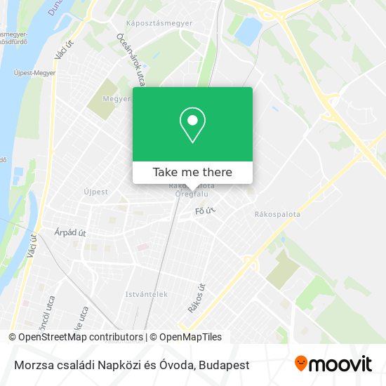 Morzsa családi Napközi és Óvoda map