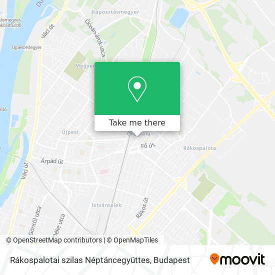 Rákospalotai szilas Néptáncegyüttes map